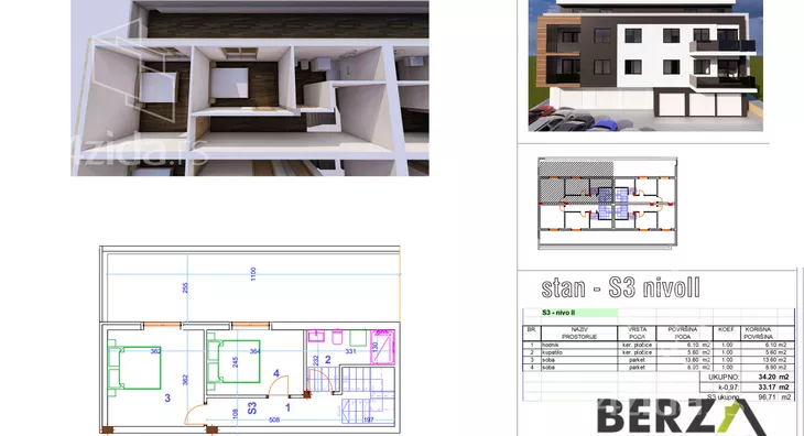 Četvorosoban stan | 4zida