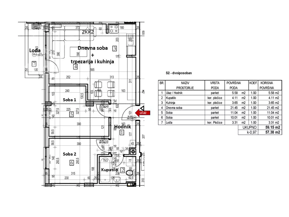 Dvoiposoban stan | 4zida