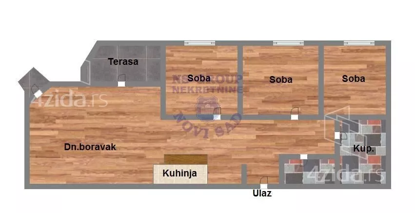 Četvorosoban stan | 4zida