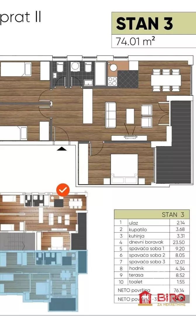 Četvorosoban stan | 4zida