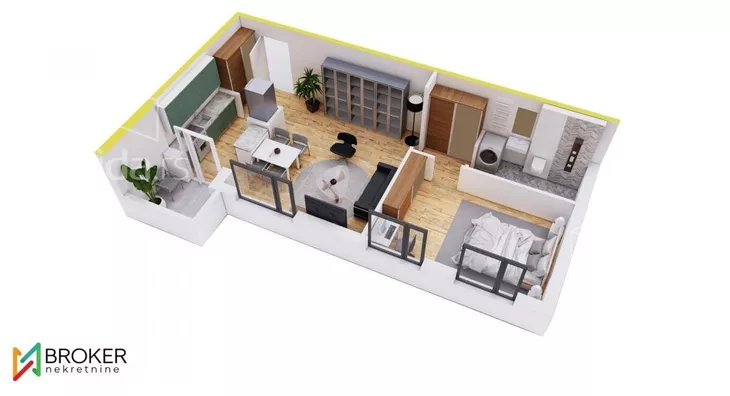 Dvosoban stan | 4zida