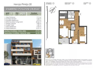 Heroja Pinkija 20 | 4zida.rs