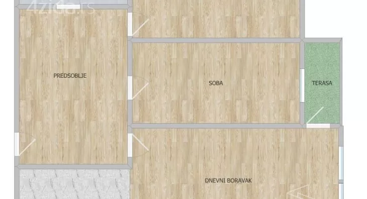 Trosoban stan | 4zida