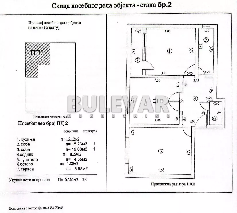 Dvosoban stan | 4zida