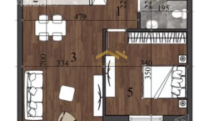 Dvosoban stan | 4zida