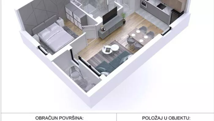 Dvosoban stan | 4zida