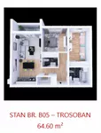 Trosoban stan | 4zida