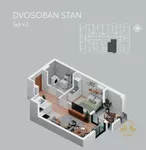 Dvosoban stan | 4zida