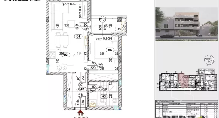 Dvosoban stan | 4zida