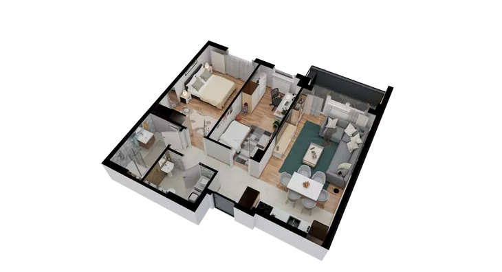 Trosoban stan | 4zida