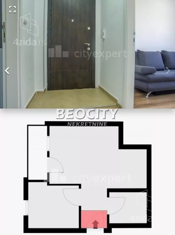 Jednosoban stan | 4zida