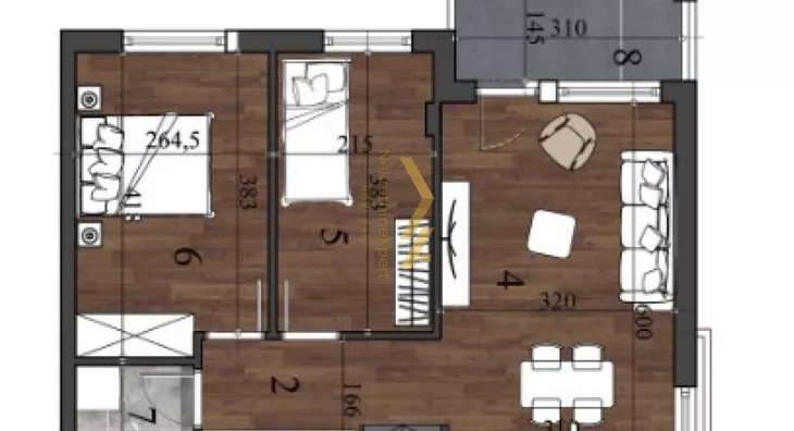 Dvoiposoban stan | 4zida