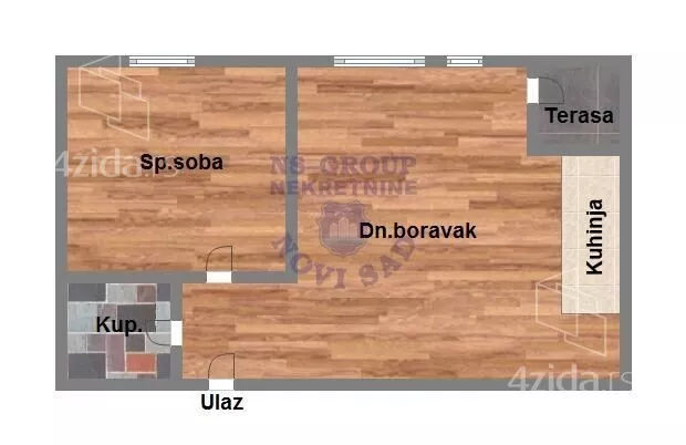 Dvosoban stan | 4zida