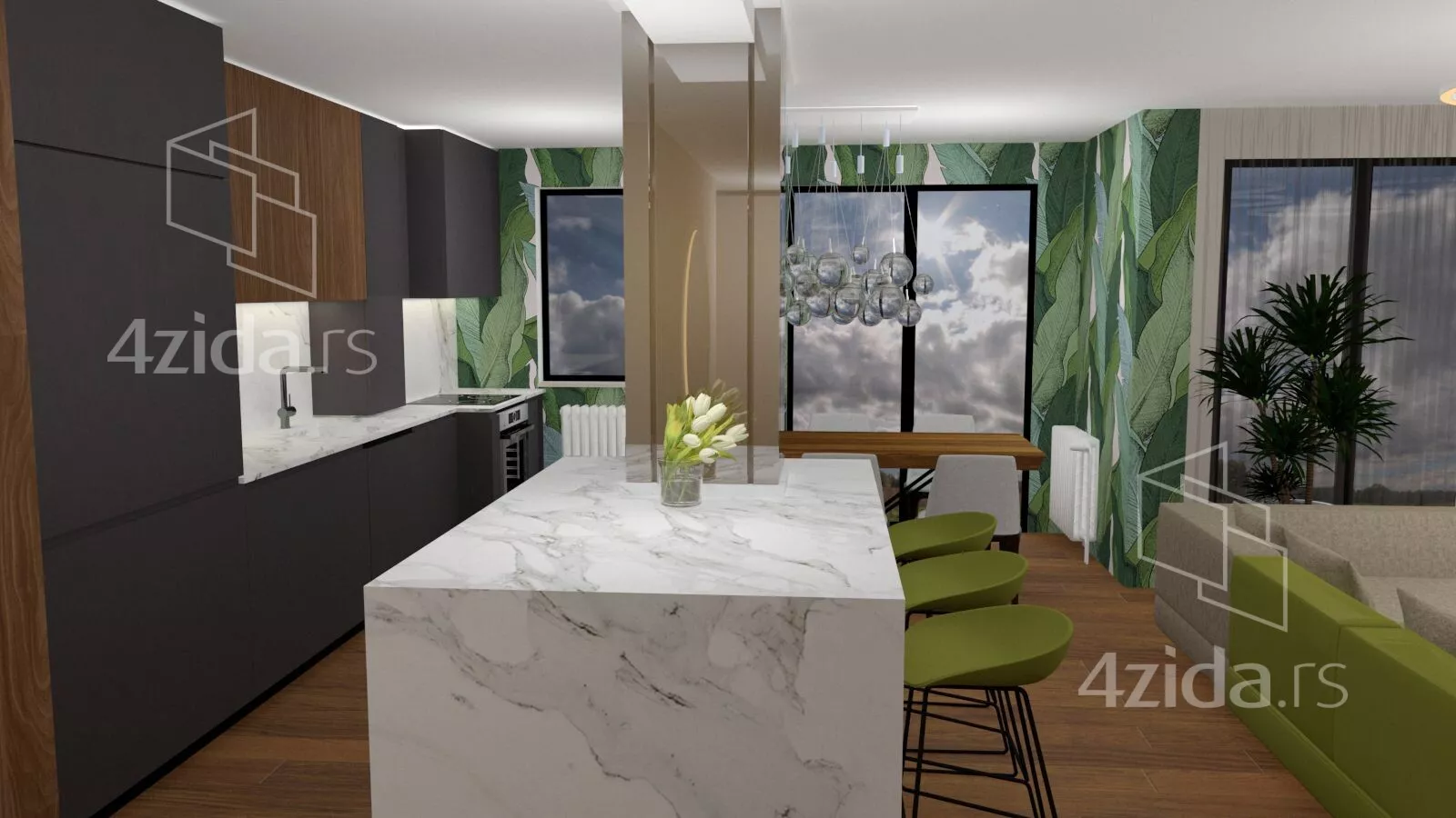 Petosoban stan | 4zida