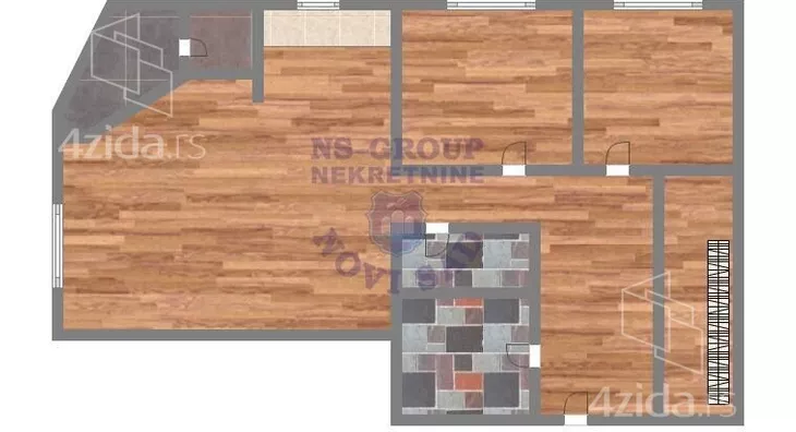 Trosoban stan | 4zida