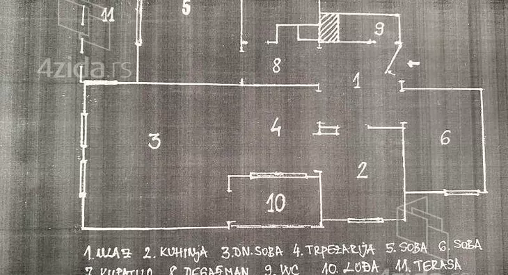 Trosoban stan | 4zida