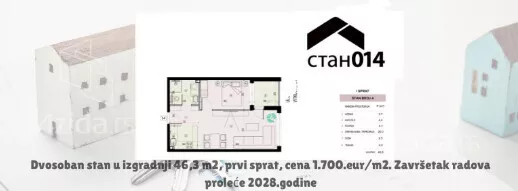 Dvosoban stan | 4zida