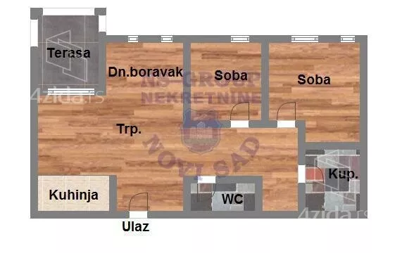 Dvoiposoban stan | 4zida