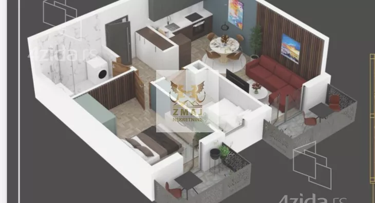 Dvoiposoban stan | 4zida