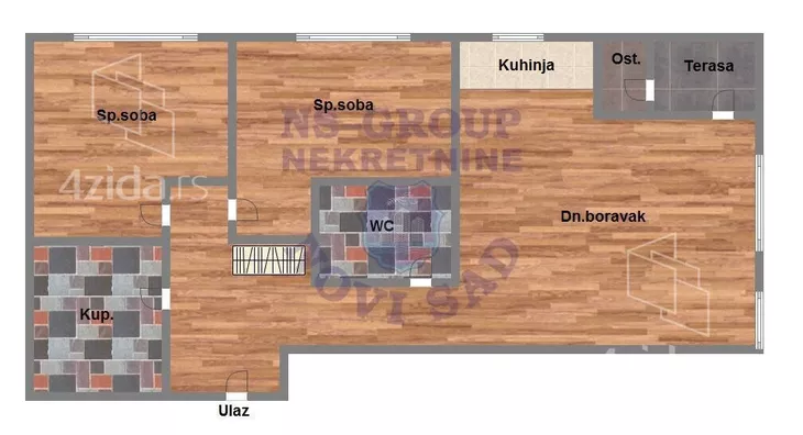 Jednoiposoban stan | 4zida