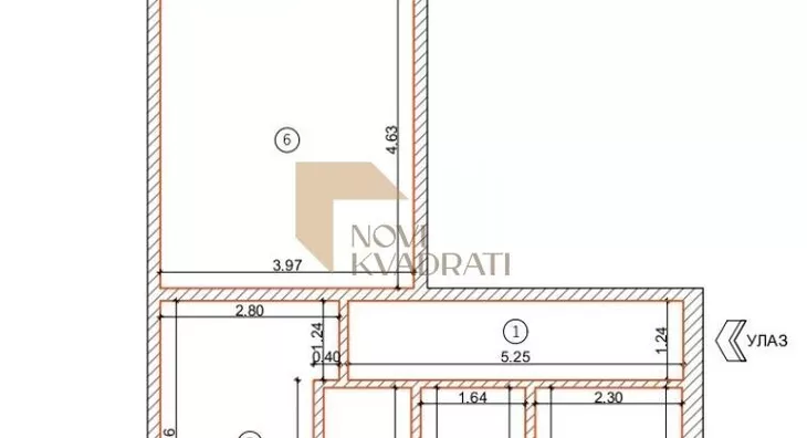 Trosoban stan | 4zida
