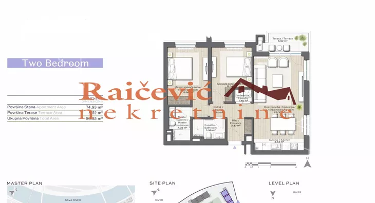 Trosoban stan | 4zida