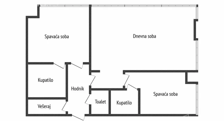 Troiposoban stan | 4zida