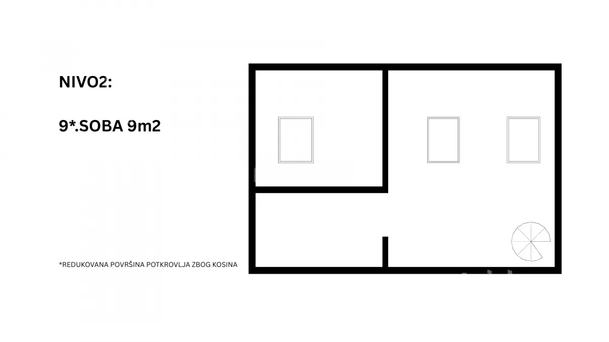 Troiposoban stan | 4zida