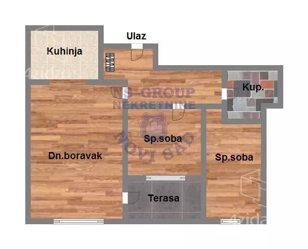 Dvoiposoban stan | 4zida