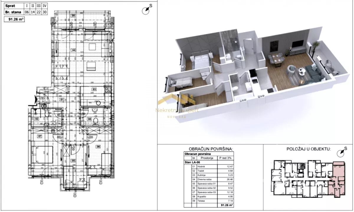 Četvorosoban stan | 4zida