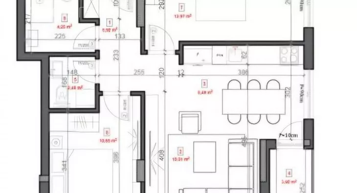 Trosoban stan | 4zida