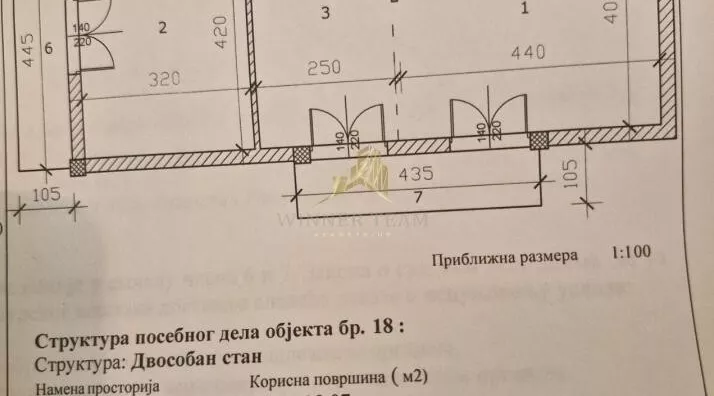 Dvosoban stan | 4zida
