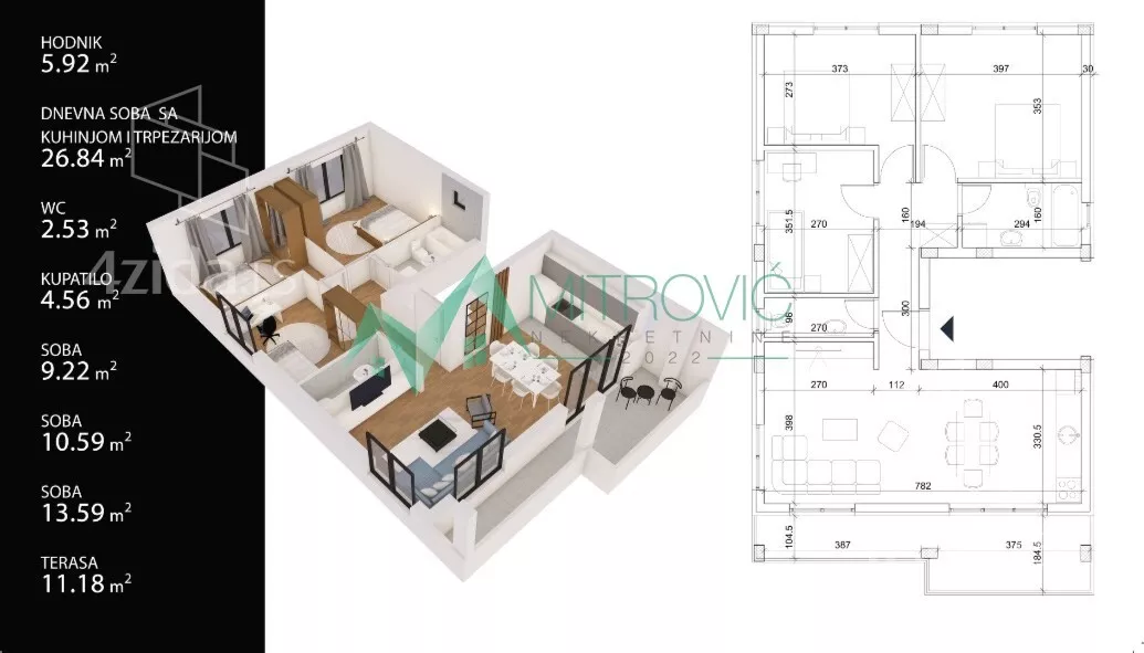 Četvorosoban stan | 4zida