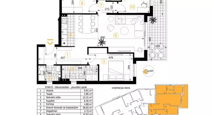 Četvorosoban | 4zida