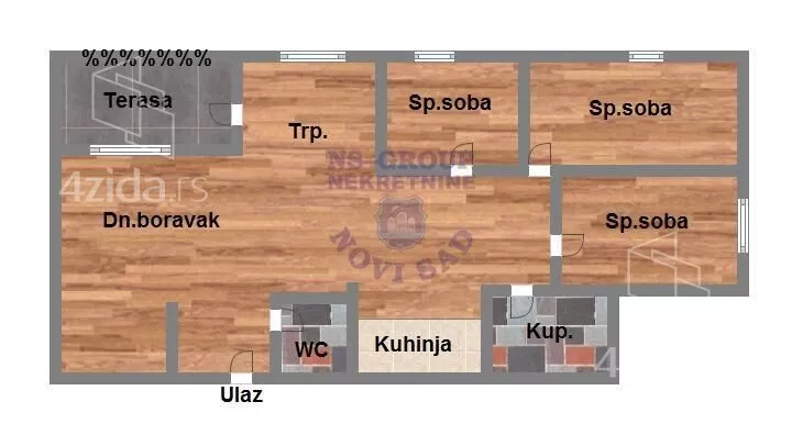 Četvorosoban stan | 4zida