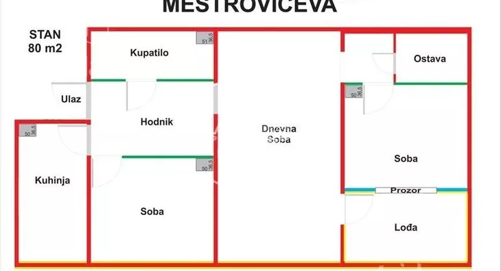 Trosoban stan | 4zida