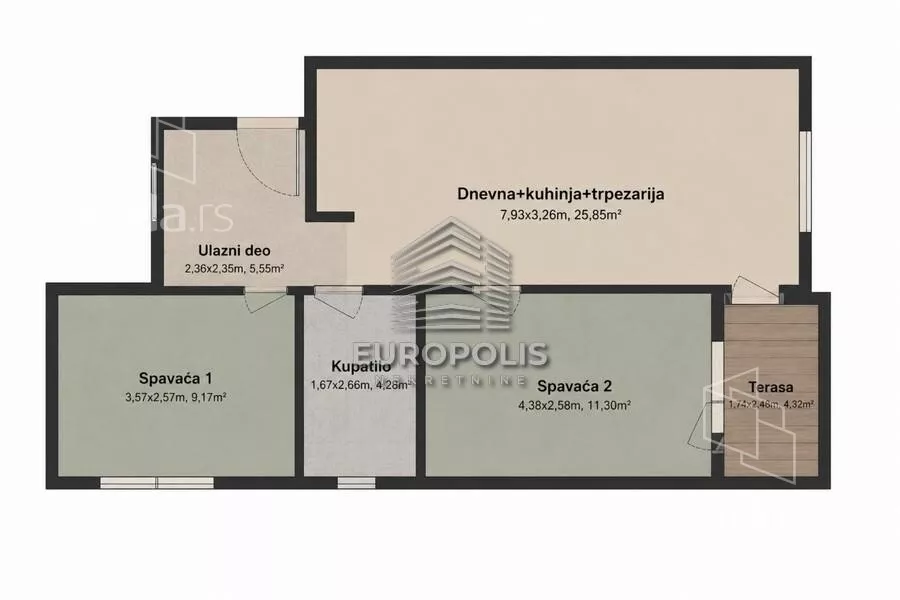 Dvoiposoban stan | 4zida
