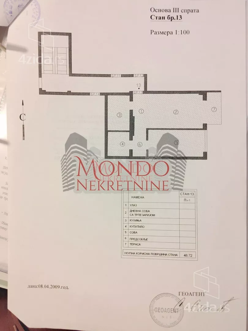 Dvosoban stan | 4zida