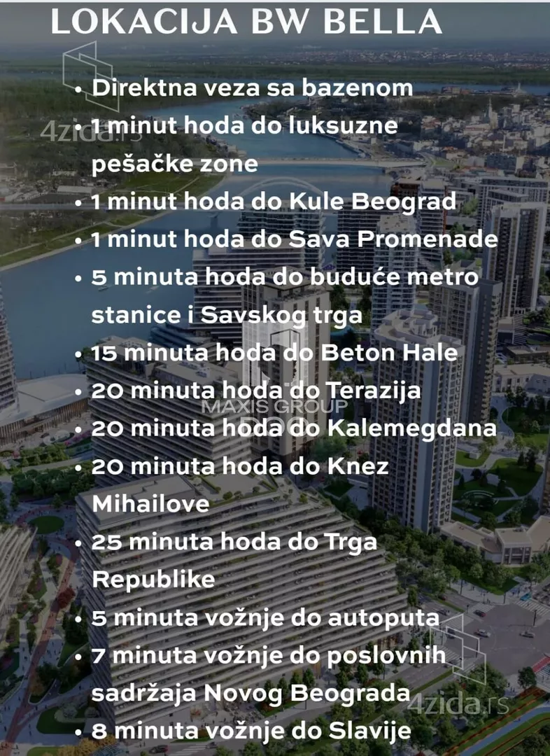 Jednosoban stan | 4zida