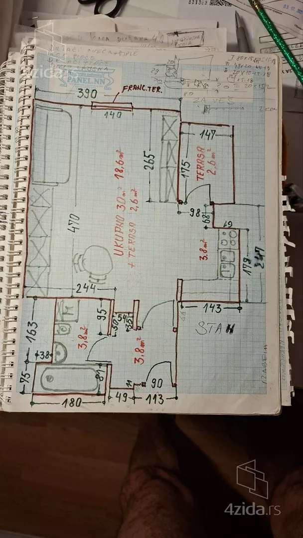 Jednosoban stan | 4zida