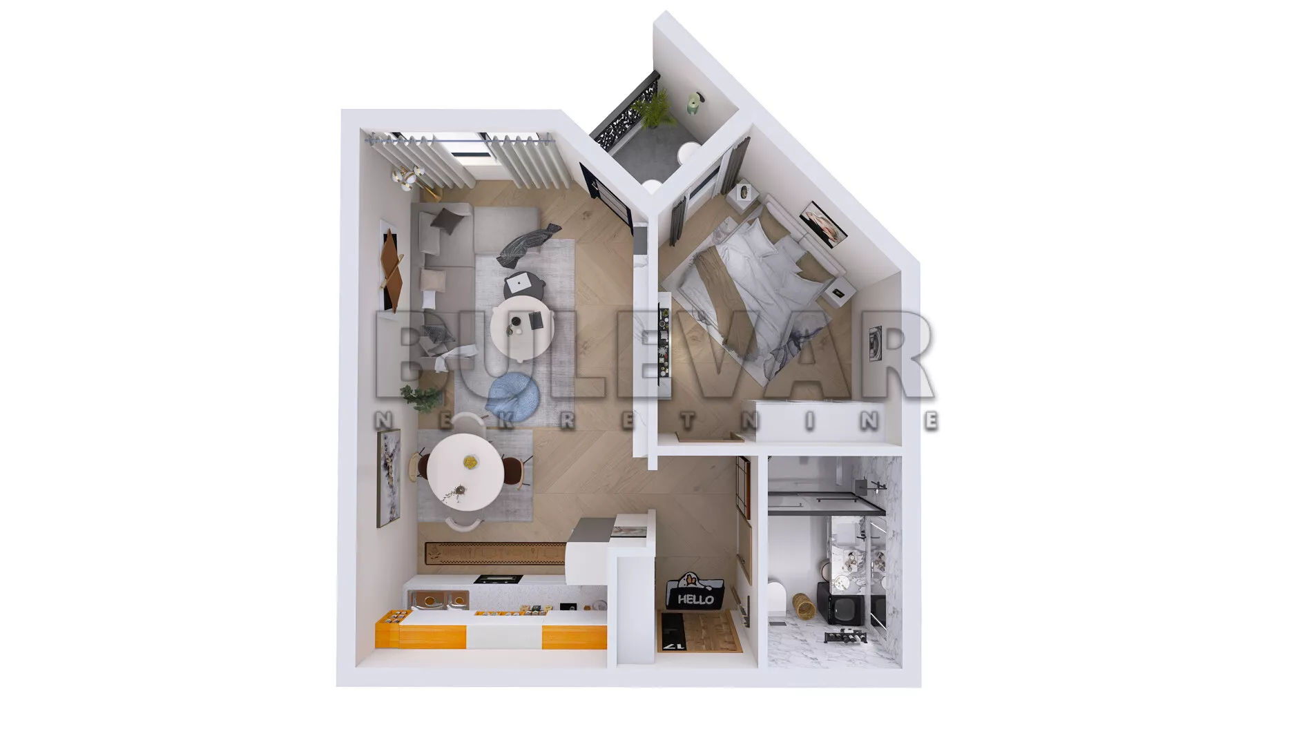 Dvosoban stan | 4zida