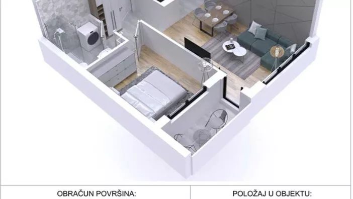 Dvosoban stan | 4zida