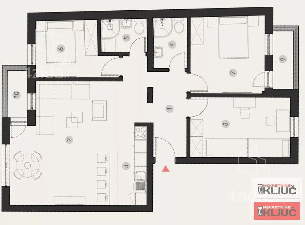 Četvorosoban stan | 4zida