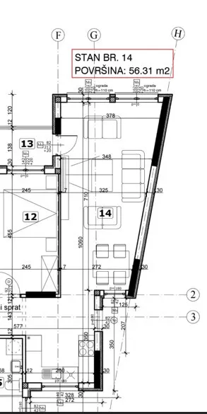 Trosoban stan | 4zida
