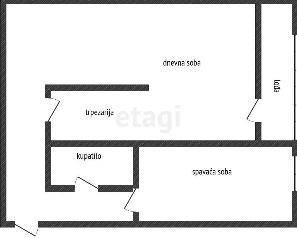 Dvosoban stan | 4zida