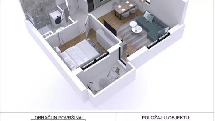 Dvosoban stan | 4zida
