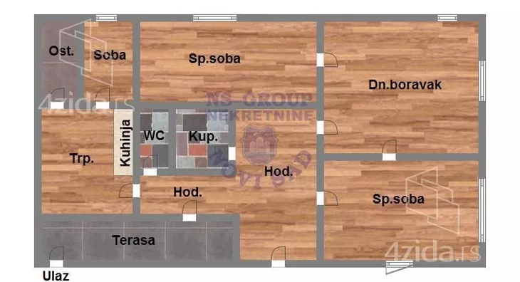 Četvorosoban stan | 4zida