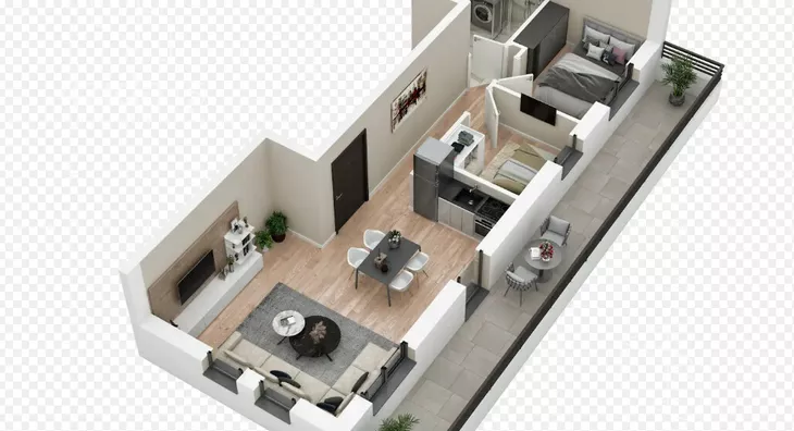 Trosoban stan | 4zida