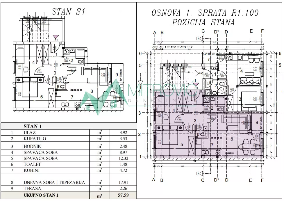 Dvoiposoban stan | 4zida