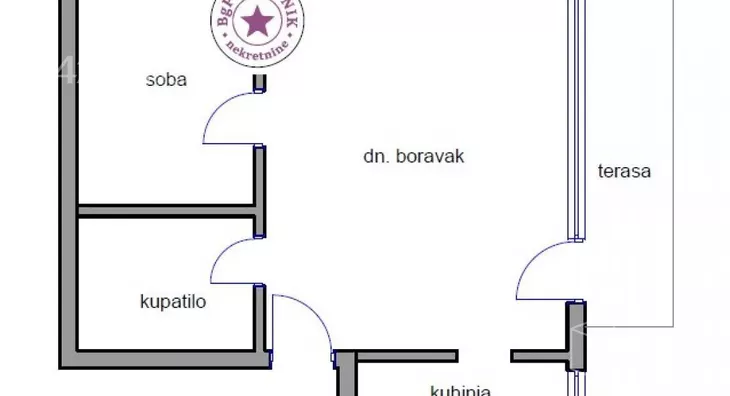 Jednoiposoban stan | 4zida